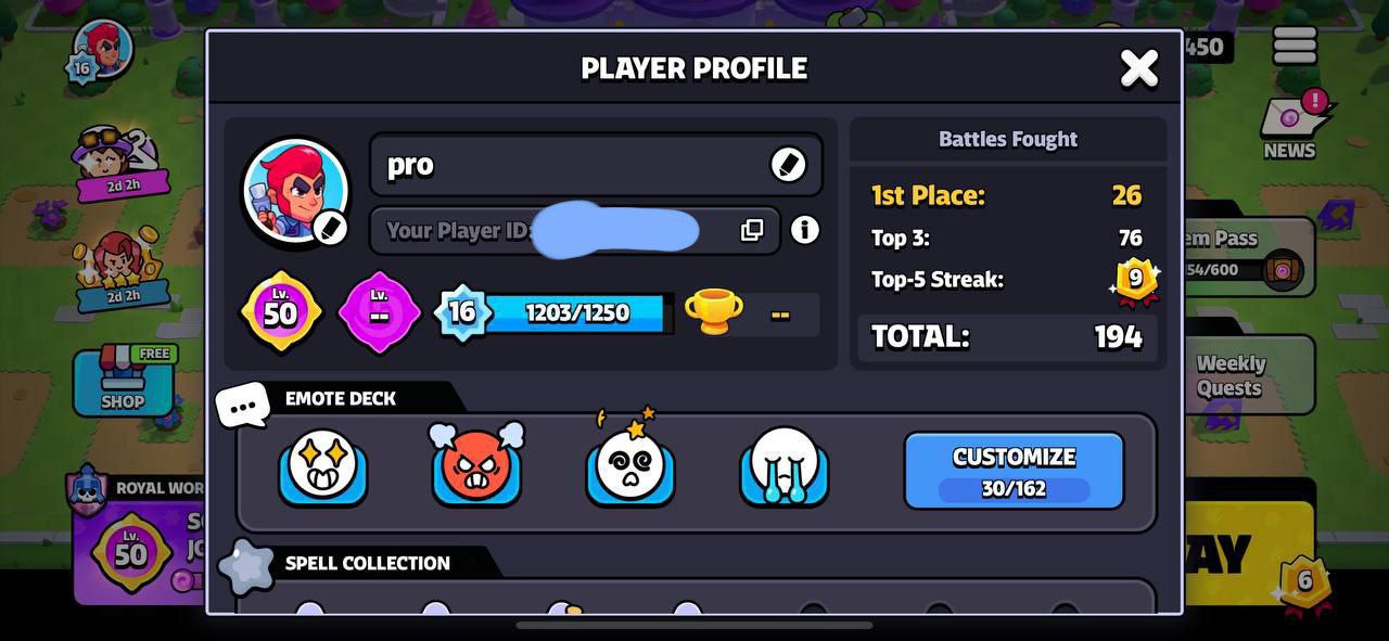 16 XP | LVL 50 SQUAD JOURNEY | 19 SQUADS | 30 EMOTES | 22 BATTLE MODS | 33 MONSTERS | INSTANT DELIVERY - Image 1