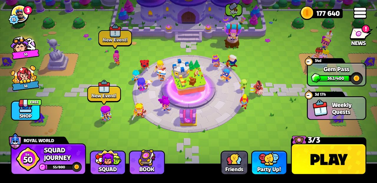 15 XP | LVL 50 SQUAD JOURNEY | 19 SQUADS | 31 EMOTES | 20 BATTLE MODS | 32 MONSTERS | INSTANT DELIVERY - Image 4