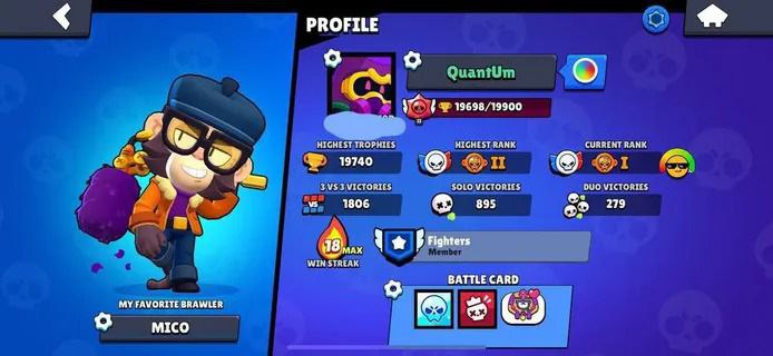 💎 Epic BS Account | 19K 🏆 | 52 Brawlers ⚔️ | 4 Legendary 🐉 | 20 Exclusive Skins ✨ | Rare Pins 🎖 | Fast Transfer 🚀 - Image 3