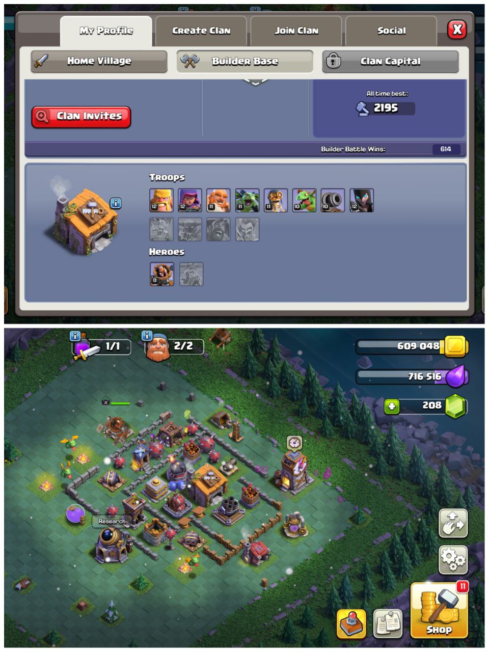 SEMI MAX TH13 | HERO SET 57-56-41-21-2 | ROCKET SPEAR-7 | 207 CWL MEDALS | STACKED & READY | INSTANT DELIVERY - Image 4