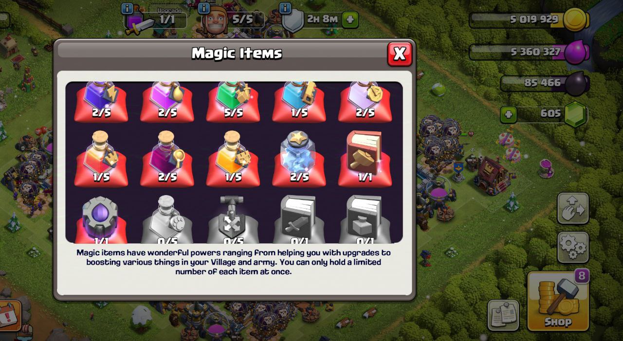 ⚔️ TH13 POWER ACCOUNT | HEROES 💪 60-57-40-28-9 | 🏆 TITAN READY | 🎁 STACKED MAGIC ITEMS | 🚀 QUICK DELIVERY - Image 2