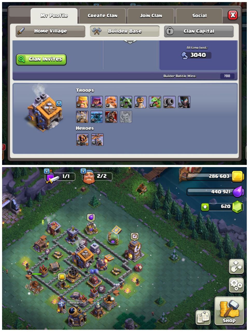 ⚔️ TH13 POWER ACCOUNT | HEROES 💪 60-57-40-28-9 | 🏆 TITAN READY | 🎁 STACKED MAGIC ITEMS | 🚀 QUICK DELIVERY - Image 3