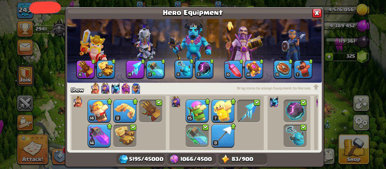 ⚔️ OP TH15 | SEMI MAXED 🔥 | LEGEND ARENA | 2131 WAR STARS | GG-16 FA-14 | HEROES STACKED 💥 | QUICK DELIVERY ⏱️ - Image 2
