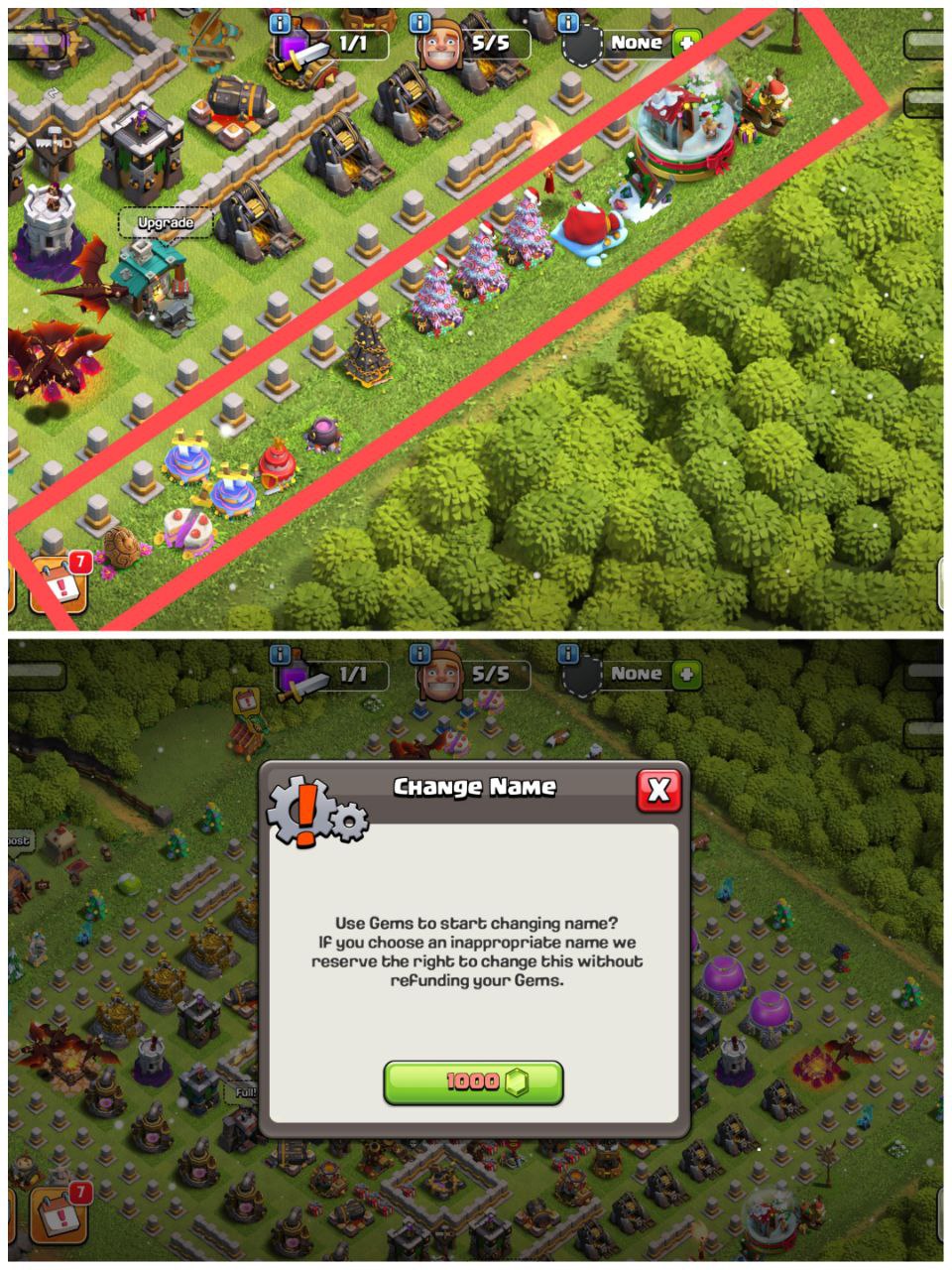 🎮 TH12 WITH RARE DECOR | 2015 XMAS TREE 🎄 | HEROES 50/52/30/21 | 542 WAR STARS ⚔️ | NAME CHANGE READY 📝 | QUICK DELIVERY 🚛 - Image 1