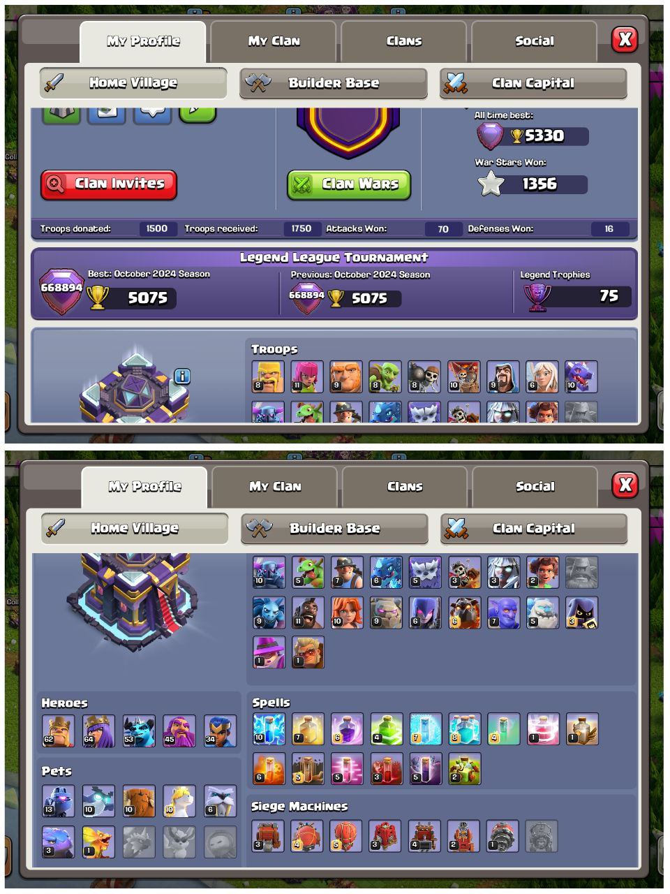 ⚔️ OP TH15 | HEROES 62-64-53-45-34 🔥 | 5075 ALL-TIME BEST | ALL EPIC EQUIPS ⚙️ | 1K RENAME UNLOCKED 📝 | FAST DELIVERY 🚛 - Image 1