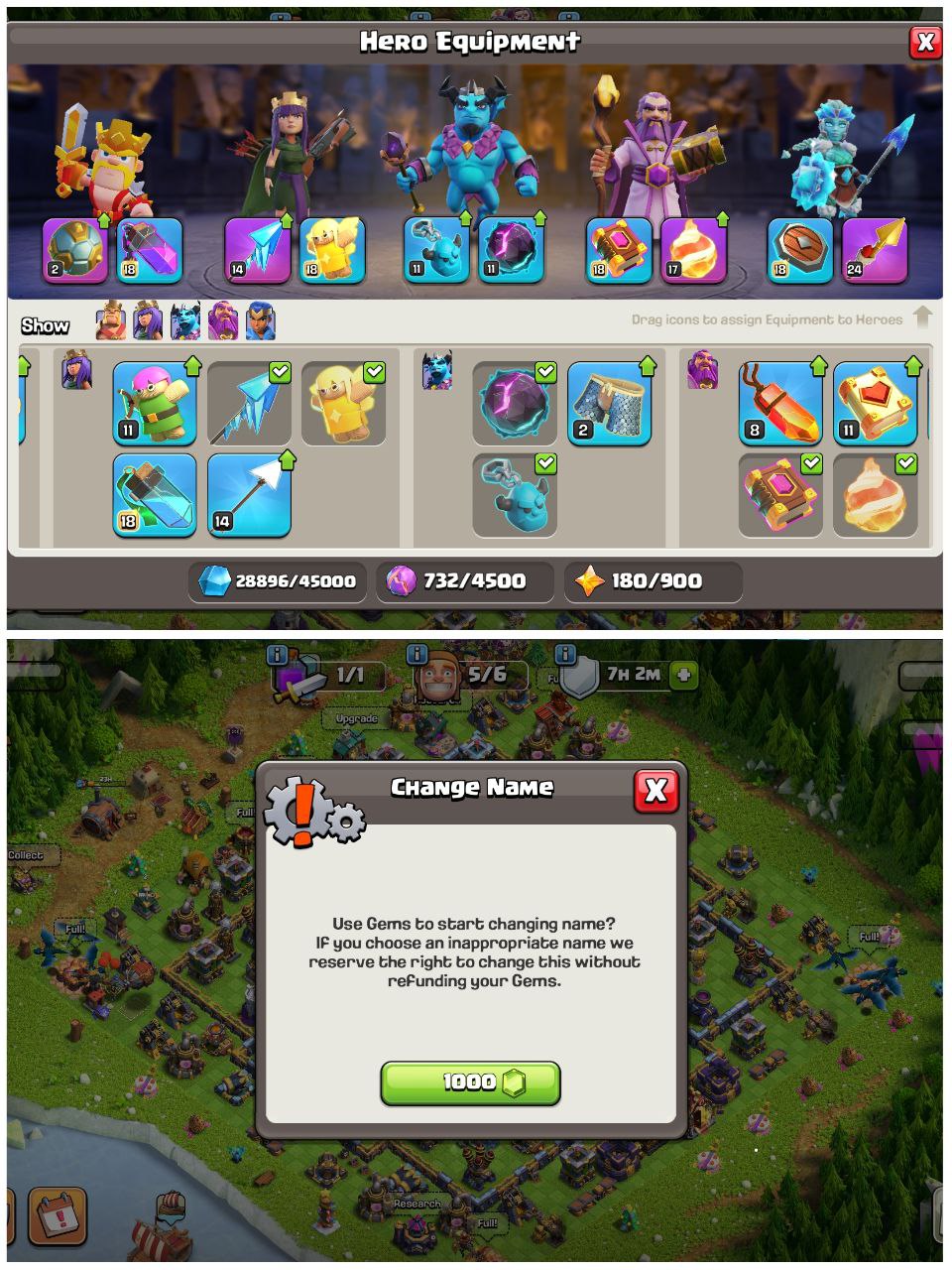 ⚔️ OP TH15 | HEROES 62-64-53-45-34 🔥 | 5075 ALL-TIME BEST | ALL EPIC EQUIPS ⚙️ | 1K RENAME UNLOCKED 📝 | FAST DELIVERY 🚛 - Image 2