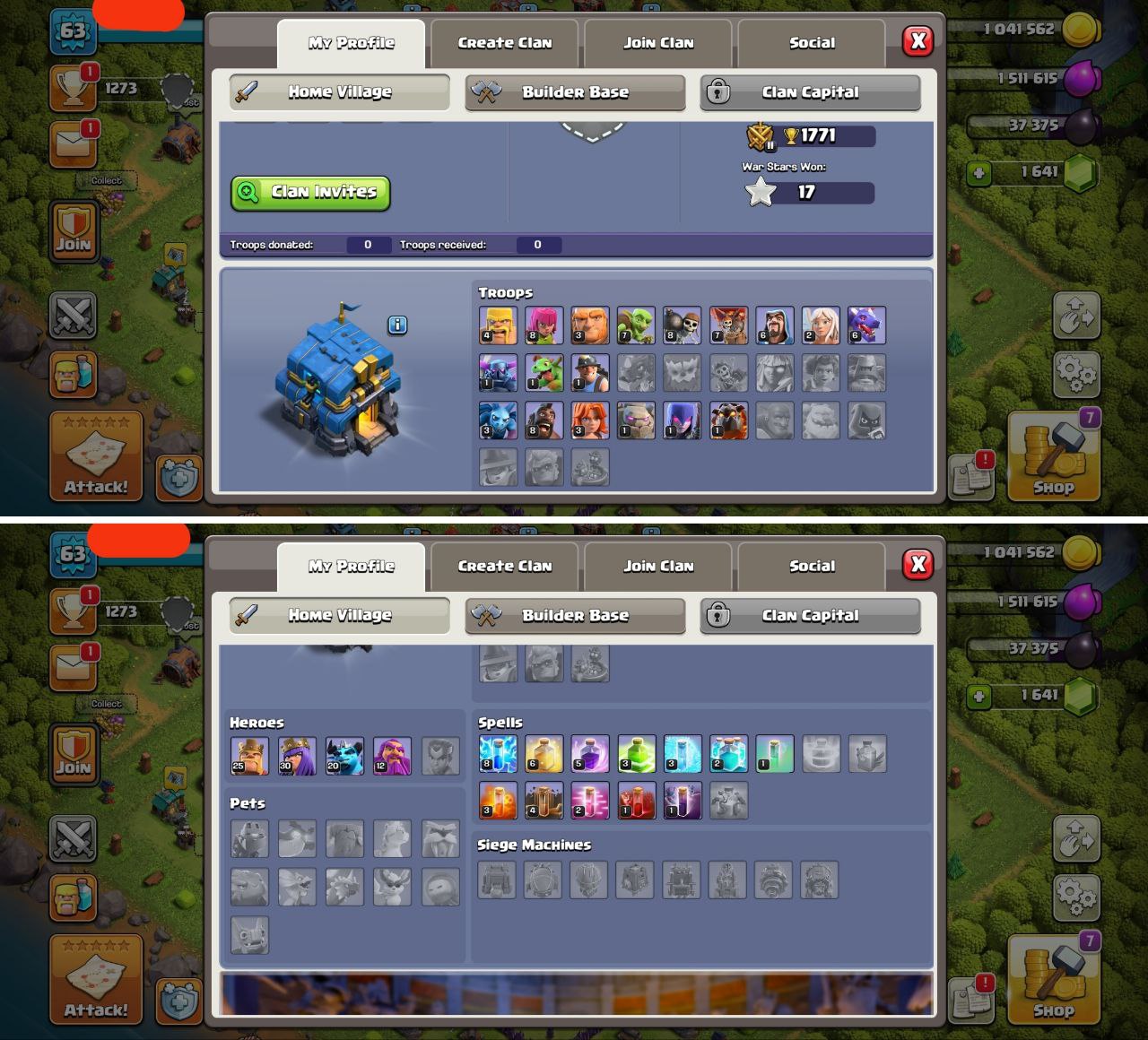 ⚔️ DONO TH12 | HERO SET 25-30-20-12 ⚔️ | STACKED MAGIC ITEMS 🎯 | FREE RENAME ✅ | QUICK DELIVERY 🚛 - Image 4