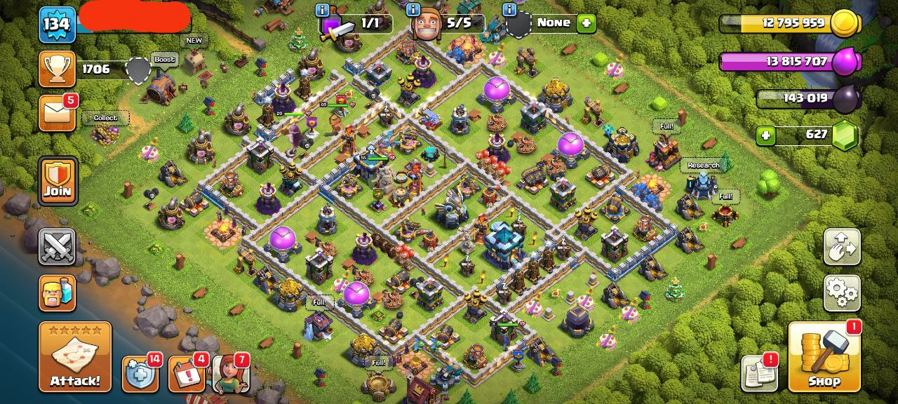 🔥 BUDGET TH13 WITH POWER ⚡️ | GOOD DEF 🔥 | CWL 760 🏅 | 500 RENAME 💠 | HEROES MAXING 👑 | DELIVERY INSTANT ✅ - Image 4