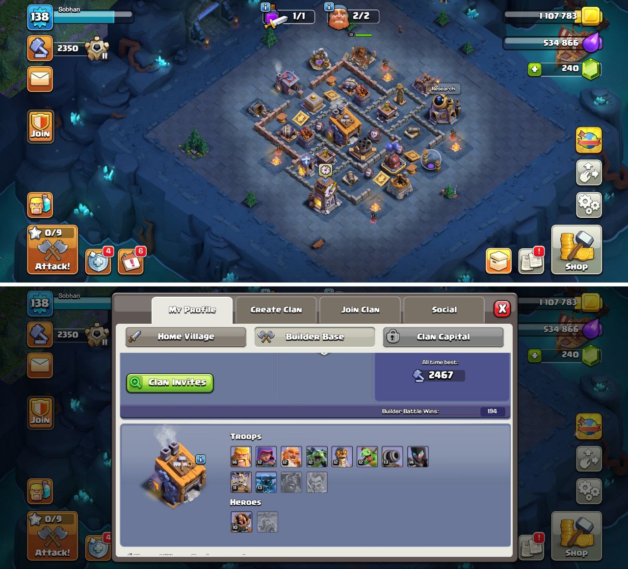 ⚡️ SEMI MAX TH13 WITH GEAR ⚙️ | FREE RENAME 🔁 | HEROES STRONG 👑 | 2661 ATB 🏆 | FULL EQUIPS + DEFENCES 💥 | INSTANT ⚡️ - Image 3