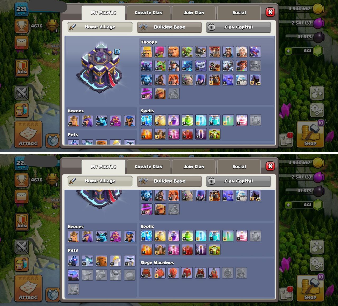 🔥 SEMI MAX TH15 🔥 | HEROES 54•63•45•36•21 👑 | STACKED MAGIC ITEMS 🎁 | GOOD DEFENCES 🛡 | INSTANT DELIVERY ⚡️ - Image 1