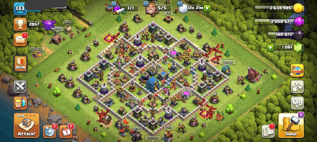 🔥 READY TO WAR TH12 🔥 | HEROES BUILT 👑 | MAGIC STACKED 🎁 | EQUIPS UNLOCKED ⚙️ | DEFENCES STRONG 🛡 | DELIVERY INSTANT 🚀 - Image 2