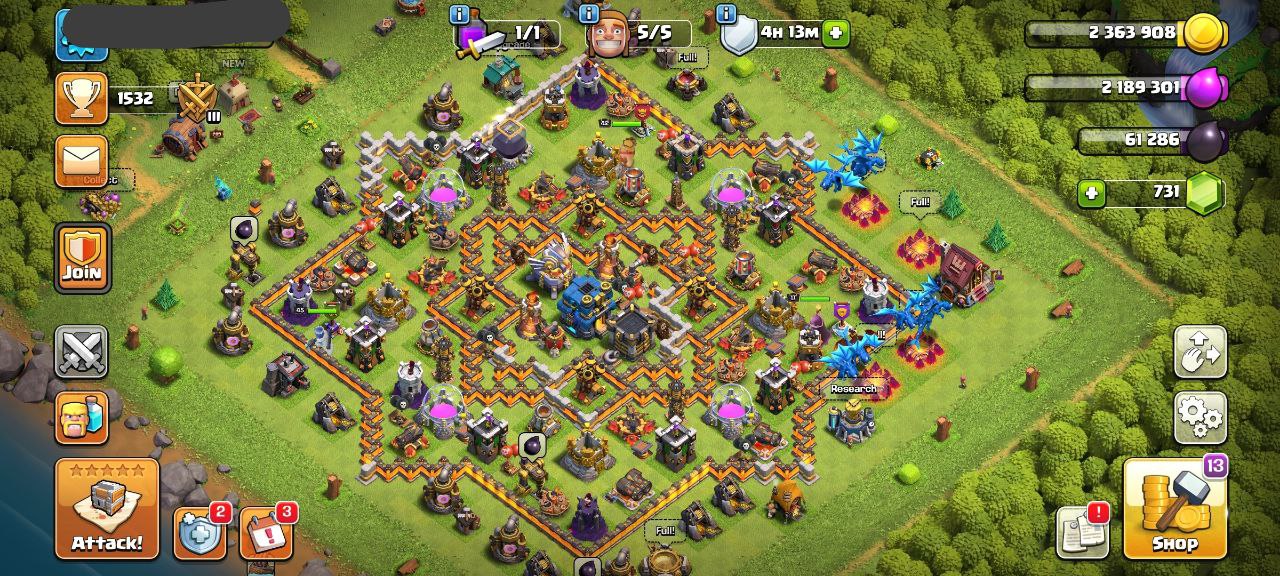 💎 OPPORTUNITY TH12 BASE 💎 | FULL POWER GEAR ⚙️ | HEROES STRONG 👑 | DEFENCES GOOD 🛡 | MAGIC ITEMS STACKED 🎁 | READY TO TRANSFER ⚡️ - Image 2