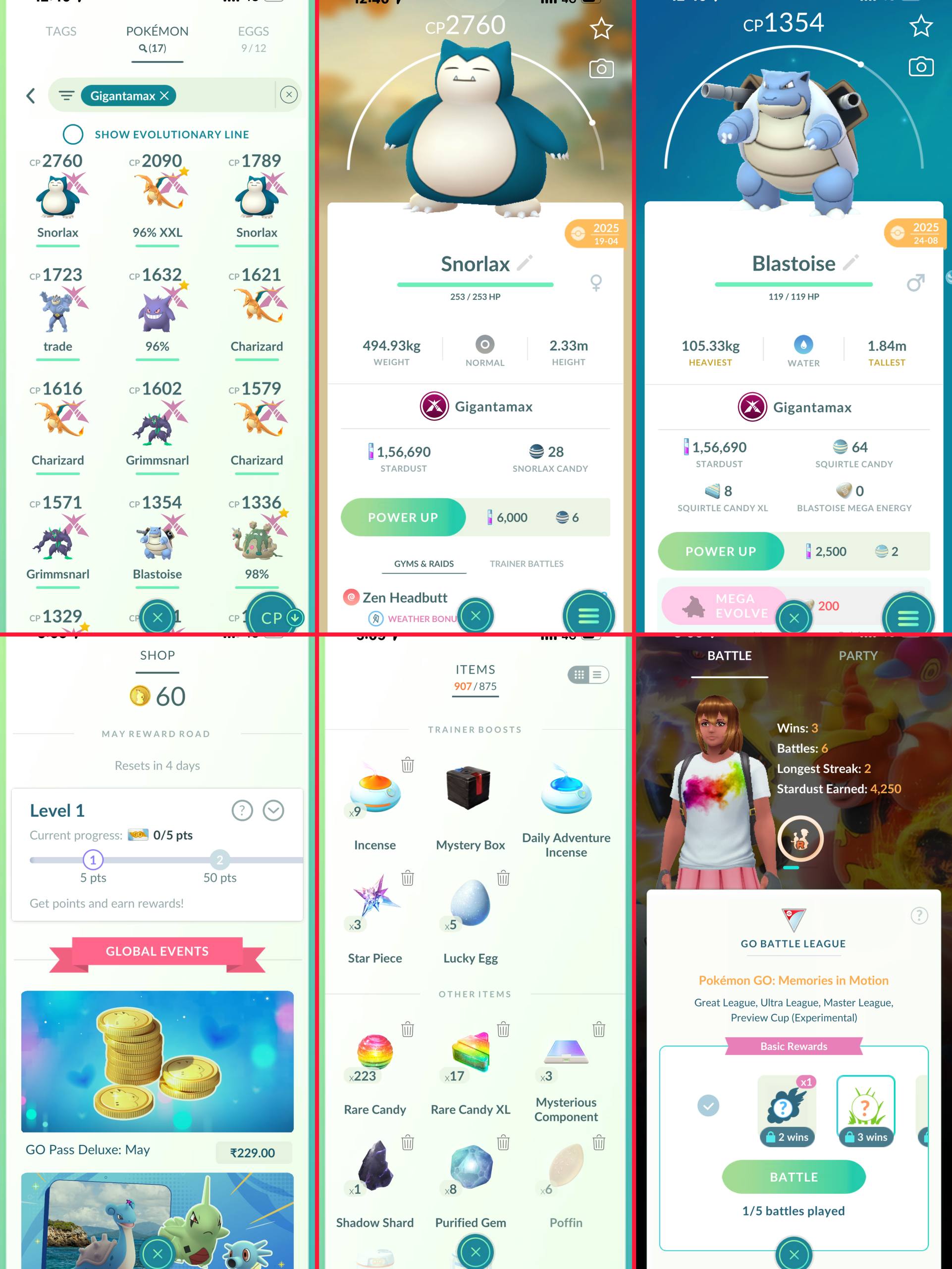 LVL 46 PG ACCT | SPECIAL BG RARE HO-OH COLLECTION ) 121 Shiny 72 LEGENDARY | 17 HUNDOS | 263 TRADABLE | SHADOW & GIGANTAMAX ) INSTANT DELIVERY - Image 4