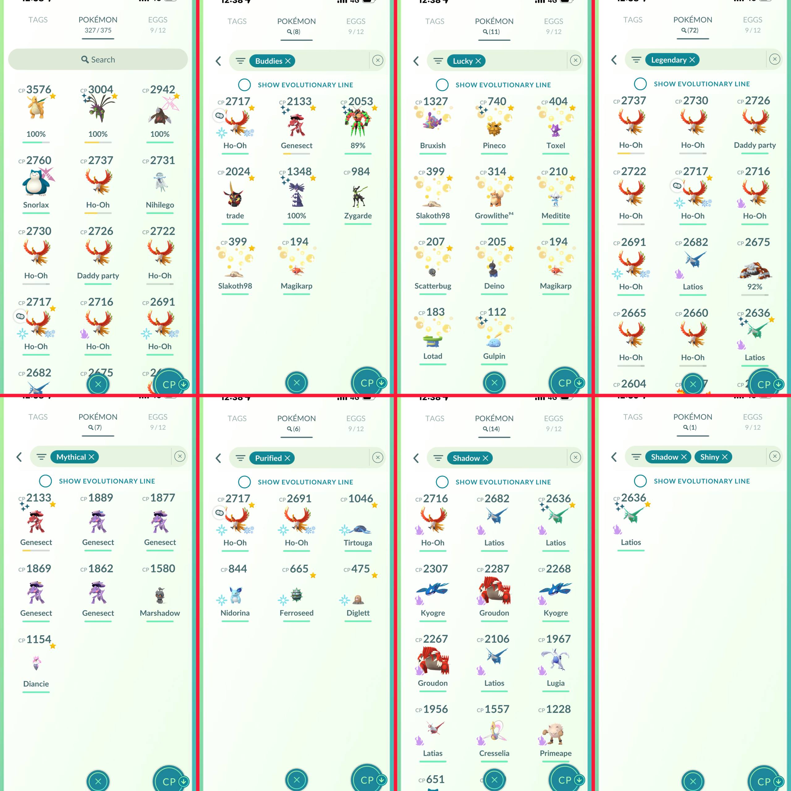 LVL 46 PG ACCT | SPECIAL BG RARE HO-OH COLLECTION ) 121 Shiny 72 LEGENDARY | 17 HUNDOS | 263 TRADABLE | SHADOW & GIGANTAMAX ) INSTANT DELIVERY - Image 5