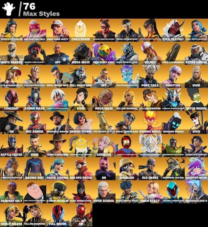 [PC] 171 skins | Son Gohan | Omegarok | Piccolo | Spectra Knight | Vegeta | Ronin | Mizuki | The Origin | The Foundation | Paradigm (Reality-659) | 600 VB - Image 6