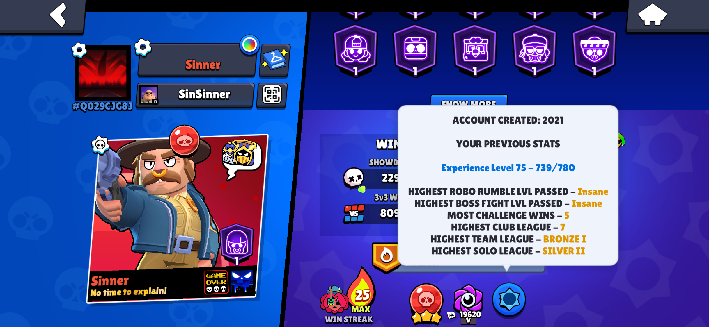 Brawl Stars Account – 63.9K Trophies | 100 Brawlers | Mythic III | 17 Hypercharges - Image 2