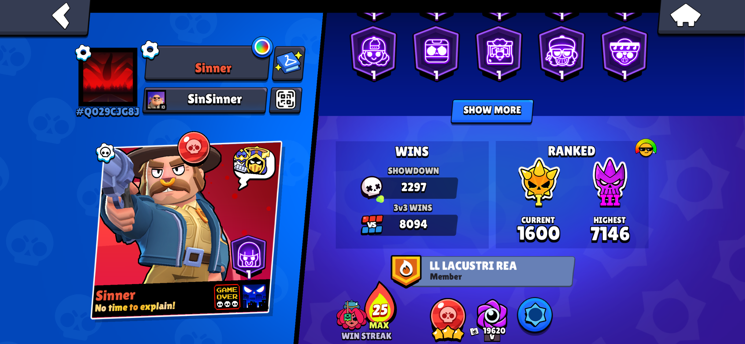 Brawl Stars Account – 63.9K Trophies | 100 Brawlers | Mythic III | 17 Hypercharges - Image 3