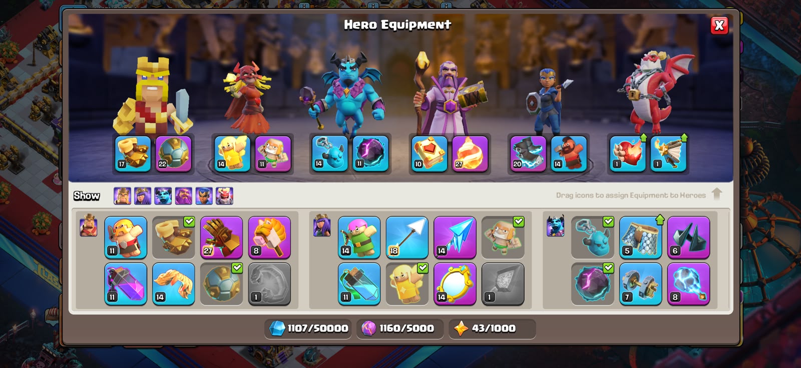 CLASHMANIA SCENNARY 🔥TH18 XP226🔥 2 HEROES MAXED🔥GOOD DEFFENT AND TROOPS 🔥 - Image 5