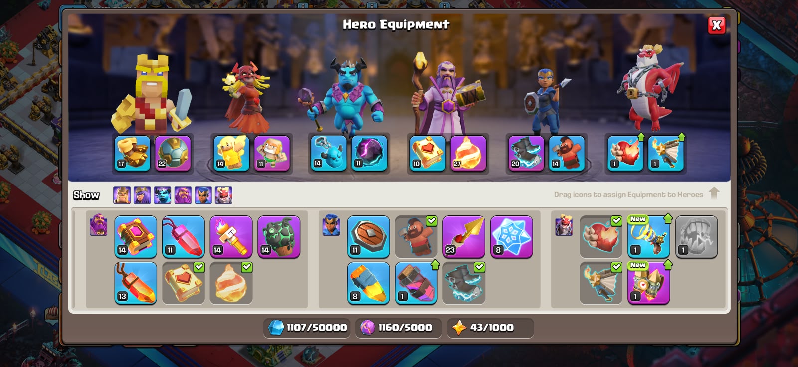CLASHMANIA SCENNARY 🔥TH18 XP226🔥 2 HEROES MAXED🔥GOOD DEFFENT AND TROOPS 🔥 - Image 6