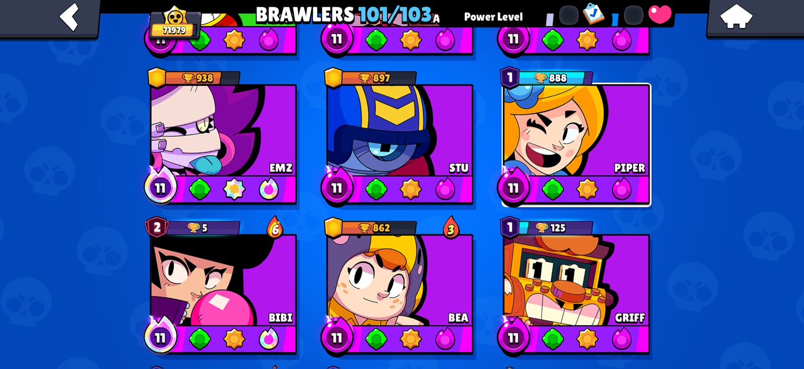 EX MASTER🔥OG 2022🔥26 PRESTIGE STRONG ACCOUNT 71K TROPHY 🔥44 POWERLEVEL🎉38 HYPERCHARGER 🎉TOTAL SKIN 282🎉 - Image 3