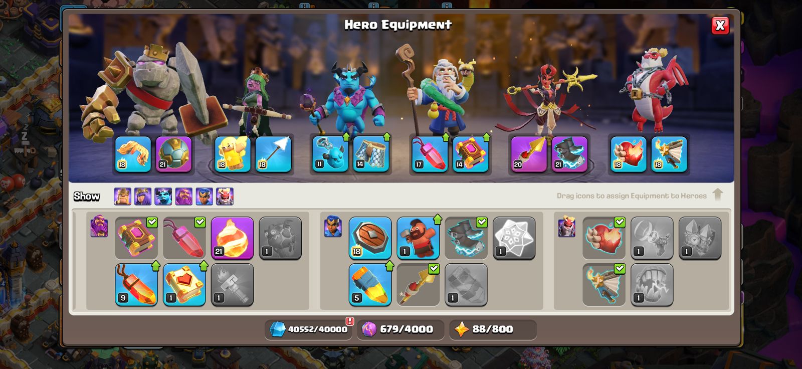 CHEAP TH18 NEAR MAX🥵XP189 🥵READY FOR DONATION 🔥2000 GEMS💎 - Image 5