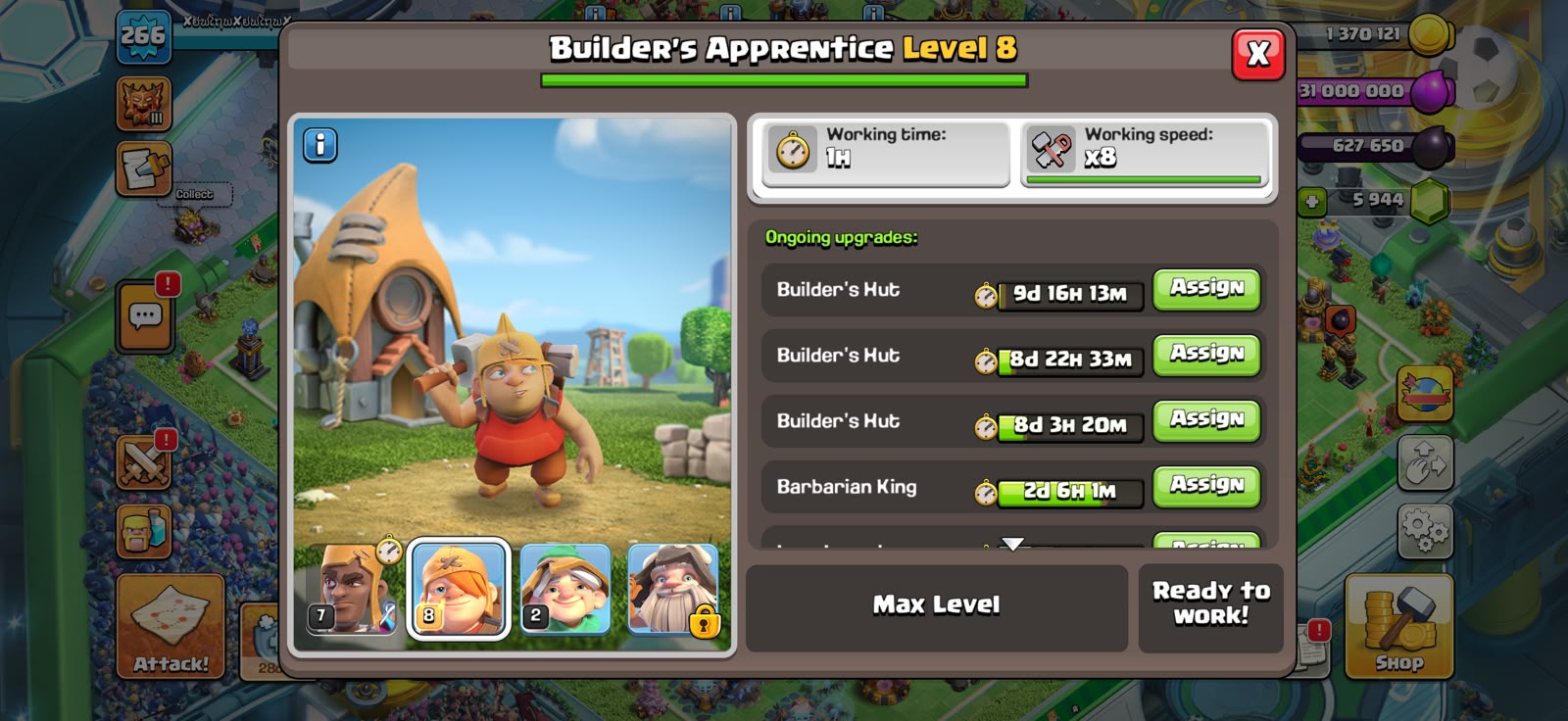 TH18 MAX🔥5 HEROES MAXED🔥10 EPIC EQUIPMENT 🔥TROOPS MANY MAX🔥 NIGHT MODE ALLMAXED 🔥 - Image 7