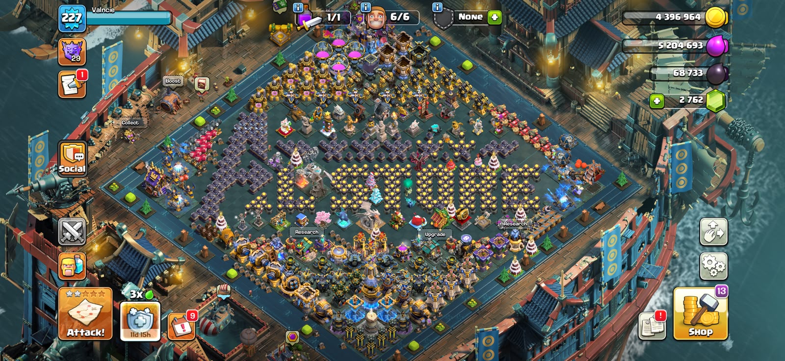 TH18 ROYAL CHAMPION MAX🔥6 EPIC EQUIPMENT MAX🔥CAN RENAME🔥 - Image 1