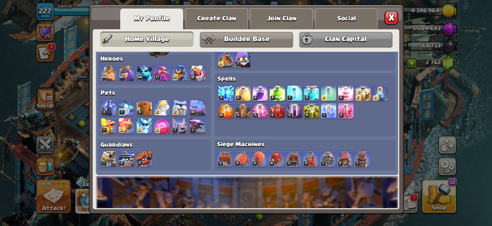 TH18 ROYAL CHAMPION MAX🔥6 EPIC EQUIPMENT MAX🔥CAN RENAME🔥 - Image 3
