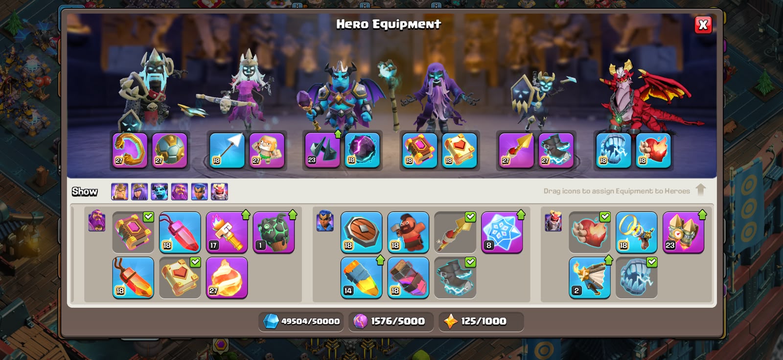 TH18 ROYAL CHAMPION MAX🔥6 EPIC EQUIPMENT MAX🔥CAN RENAME🔥 - Image 5