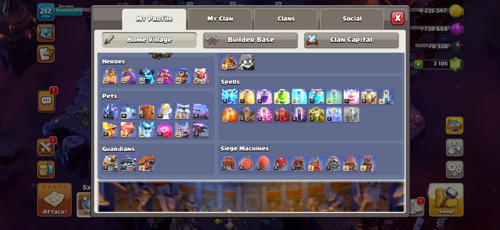 TH18 MAX HEROES 🔥COSMIC SCENNARY RARE 🔥 - Image 3