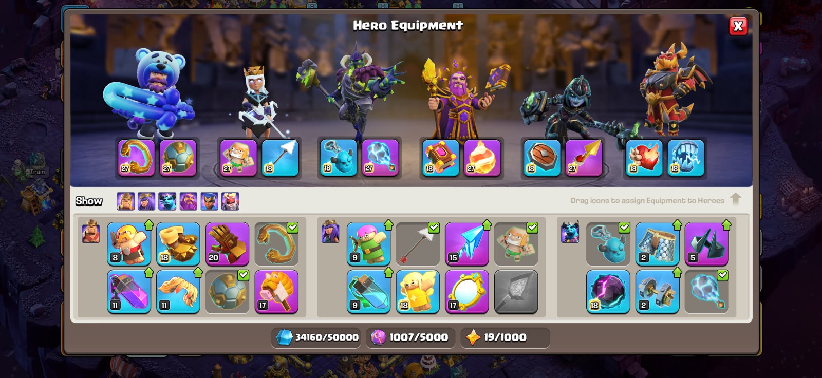 TH18 MAX HEROES 🔥COSMIC SCENNARY RARE 🔥 - Image 4