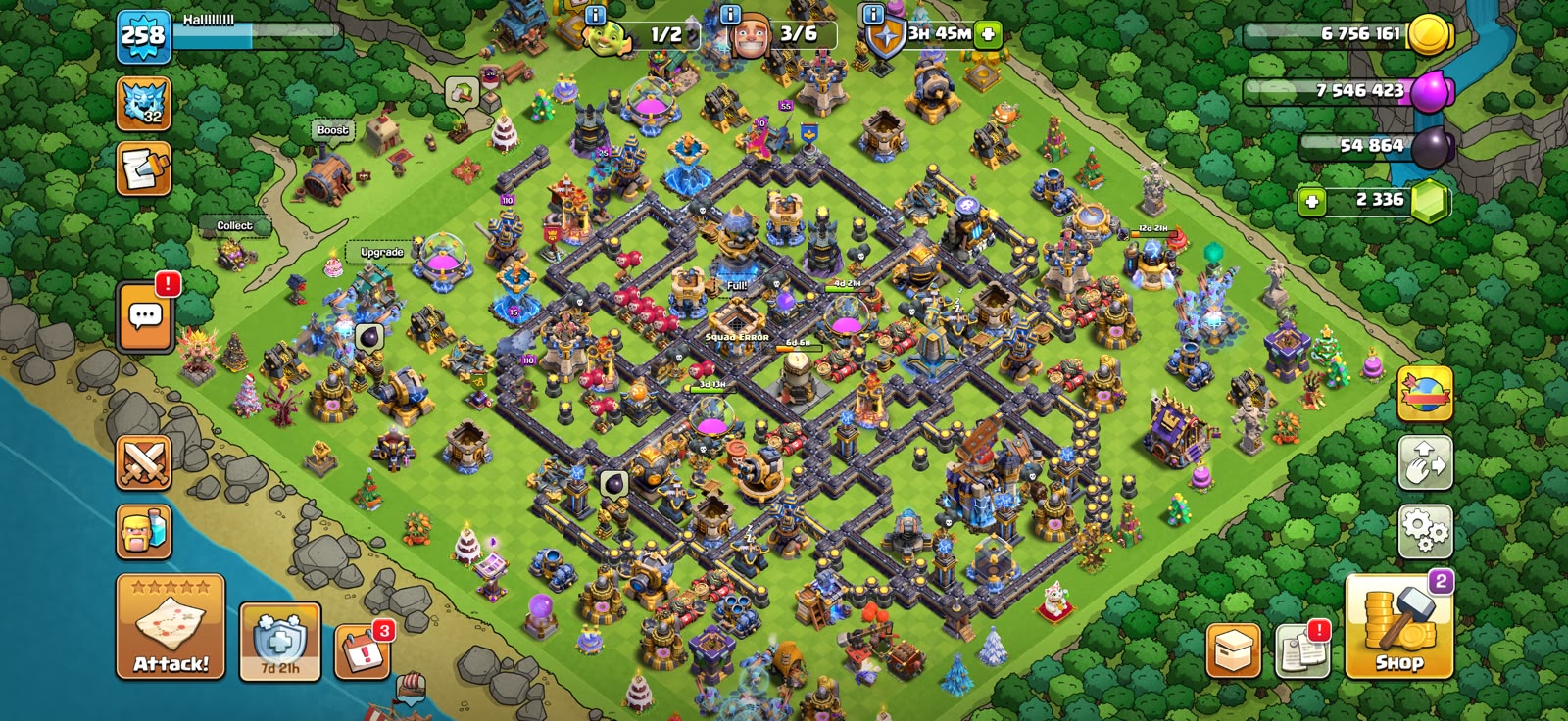 TH18 MAX HEROES 🔥9 EPIC EQUIPMENT MAX 🔥3788 WAR STAR🔥 - Image 1