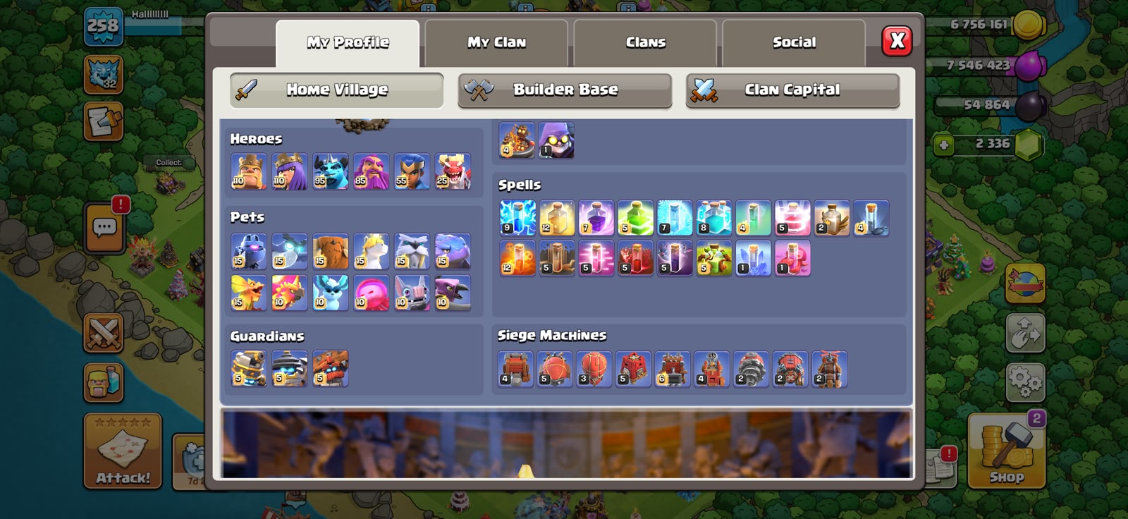 TH18 MAX HEROES 🔥9 EPIC EQUIPMENT MAX 🔥3788 WAR STAR🔥 - Image 3