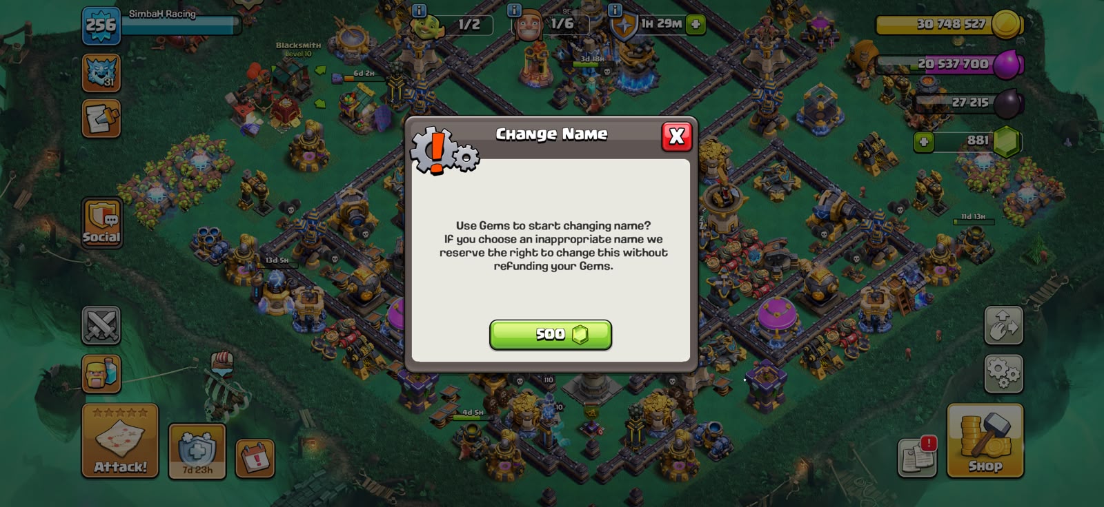 TH18 MAX HEROES 🔥3100 WAR STAR🔥TROOPS MANY MAX🔥NC 500 GEMS 🔥 - Image 6
