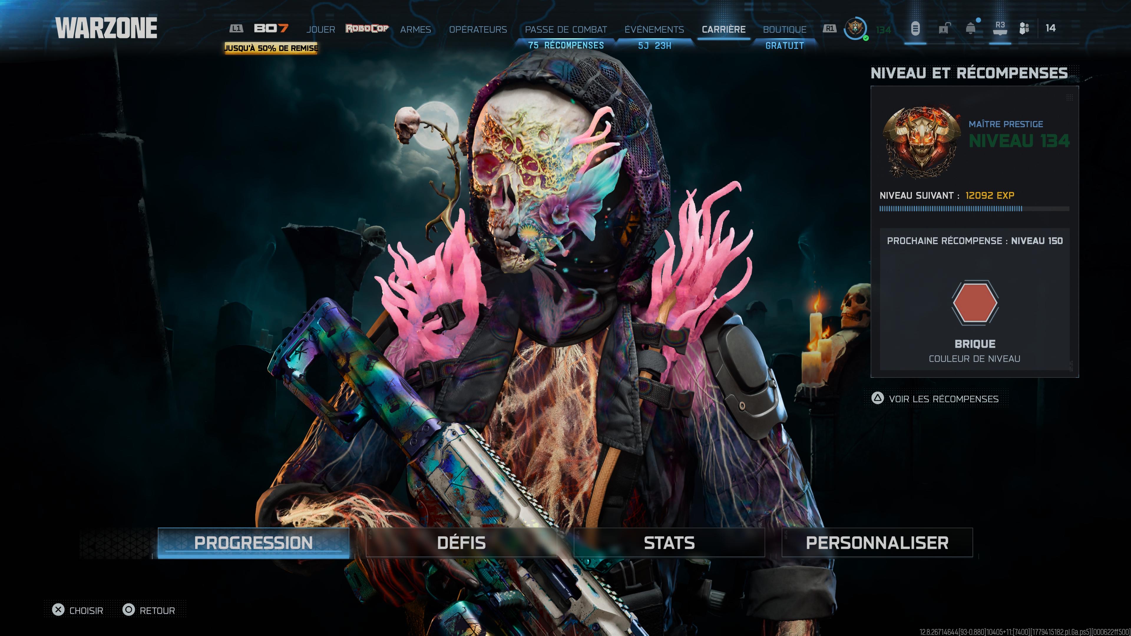 Master Prestige 140 Warzone Account – Iridescent Ranks, battlepass since Warzone 2 , Max Guns" - Image 5