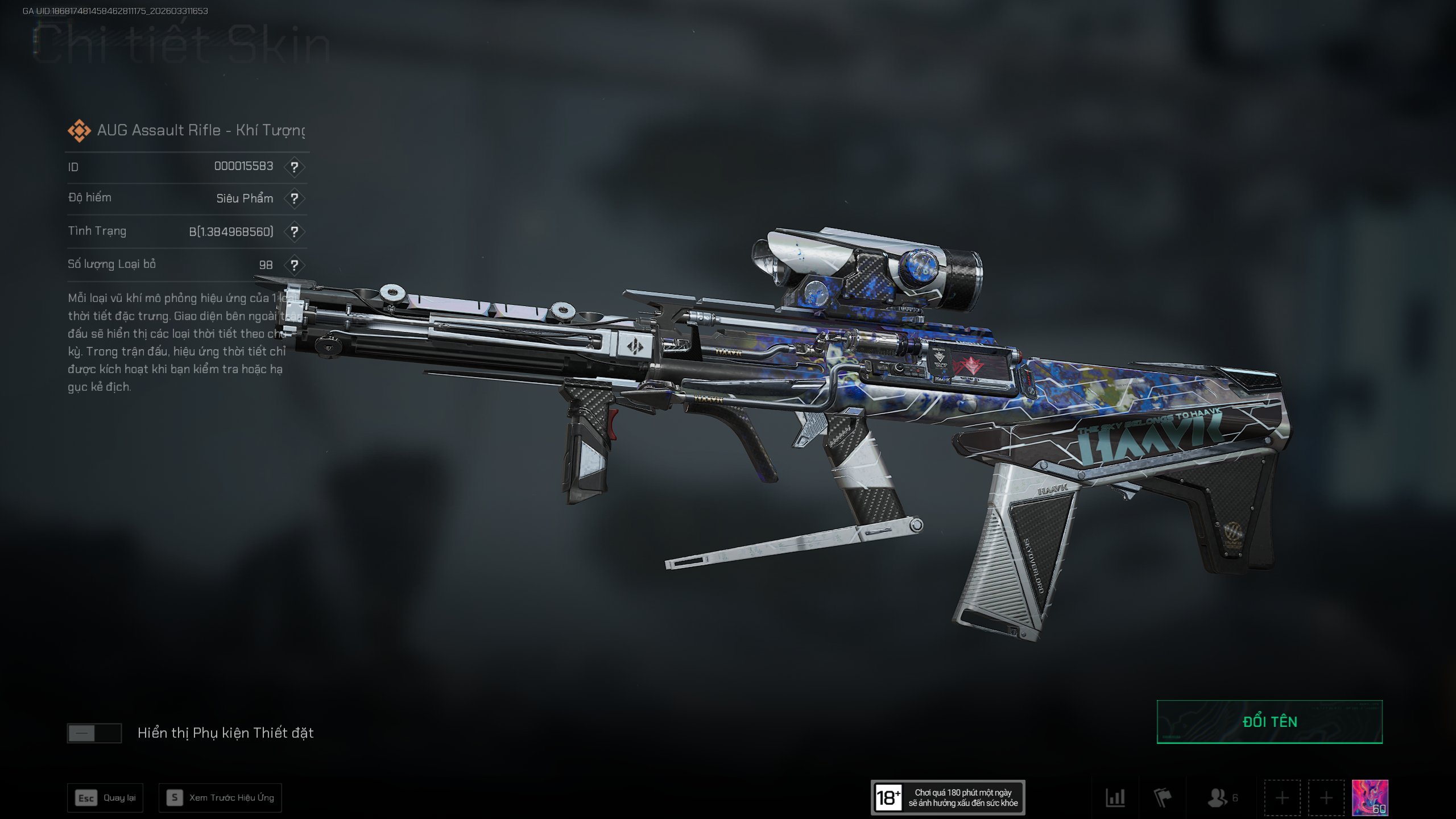 Garena Delta Force Highend account - Image 3