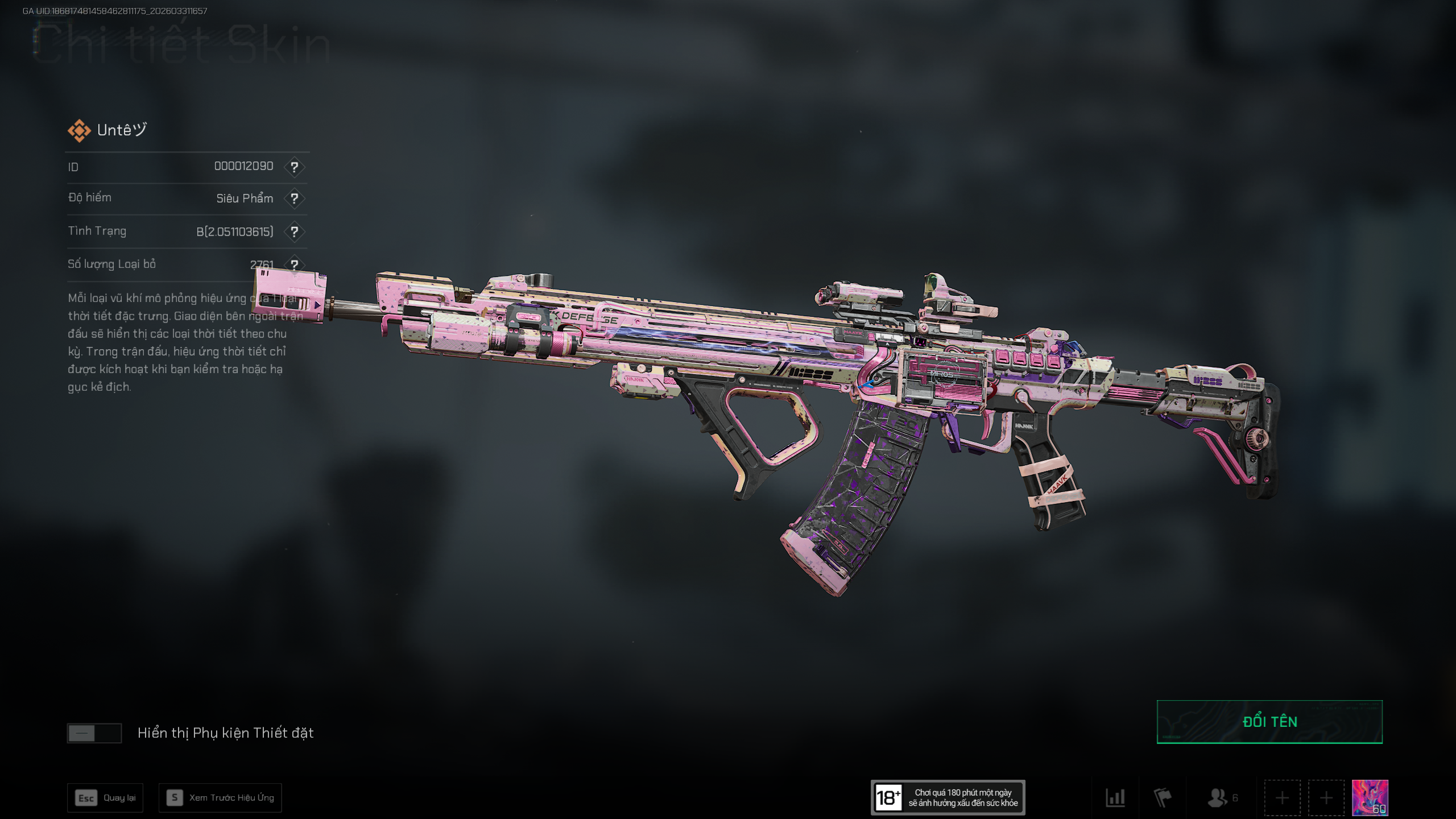 Garena Delta Force Highend account - Image 6