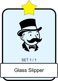 Glass Slipper - Set 1 (Monopoly Go Stickers) - Image 1