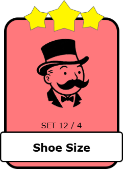 Shoe Size - Set 12 (EVER AFTER ALBUM) - Image 1