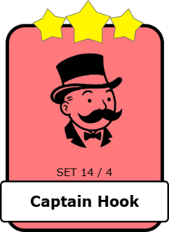 Captain Hook - Set 14 (EVER AFTER ALBUM) - Image 1