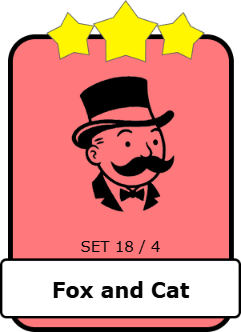 Fox and Cat - Set 18 (EVER AFTER ALBUM) - Image 1