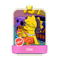 Lisa - Monopoly Go stickers (The Simpson Album) - Image 1