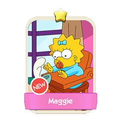 Maggie - Monopoly Go stickers (The Simpson Album) - Image 1
