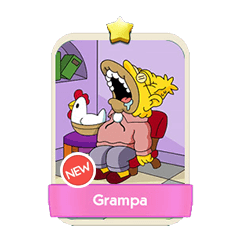 Grampa - Monopoly Go stickers (The Simpson Album) - Image 1