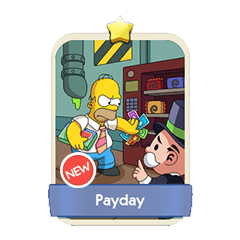 Payday - Monopoly Go stickers (The Simpson Album) - Image 1