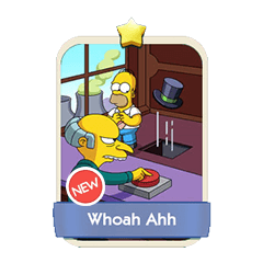 Whoah Ahh - Monopoly Go stickers (The Simpson Album) - Image 1