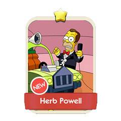 Herb Powell - Monopoly Go stickers (The Simpson Album) - Image 1