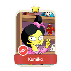 Kumiko - Monopoly Go stickers (The Simpson Album) - Image 1