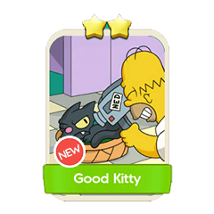 Good Kitty - Monopoly Go stickers (The Simpson Album) - Image 1