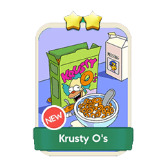 Krusty O's - Monopoly Go stickers (The Simpson Album) - Image 1